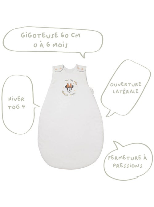Gigoteuse hiver 0-6 mois en Coton - Minnie Good Morning - Disney Baby - Kiabi