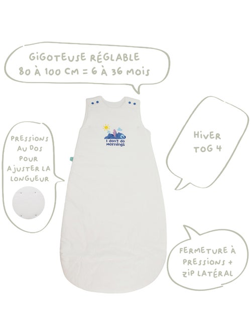 Gigoteuse hiver 6-36 mois ajustable TOG 4 - Stitch - Babycalin - Kiabi