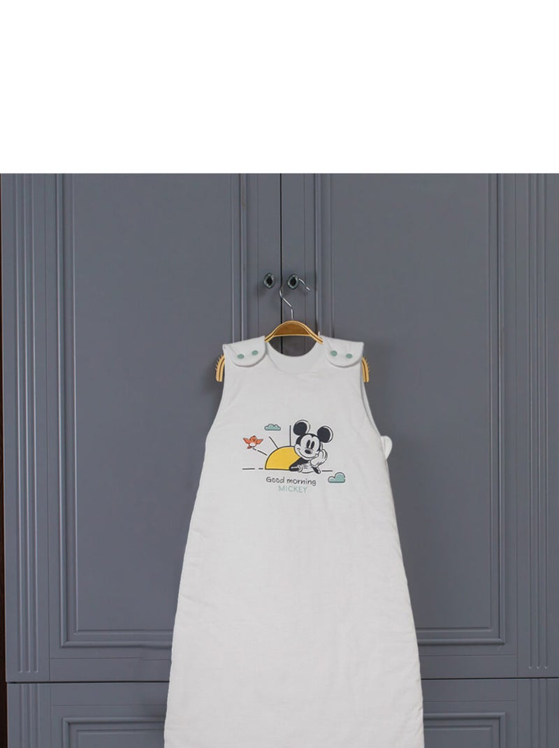 Gigoteuse hiver 6-36 mois en Coton - Mickey Good Morning - Babycalin Vert - Kiabi
