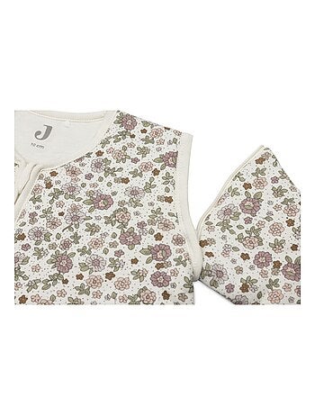 Gigoteuse hiver à manches amovibles Fleurs Retro TOG3 en coton