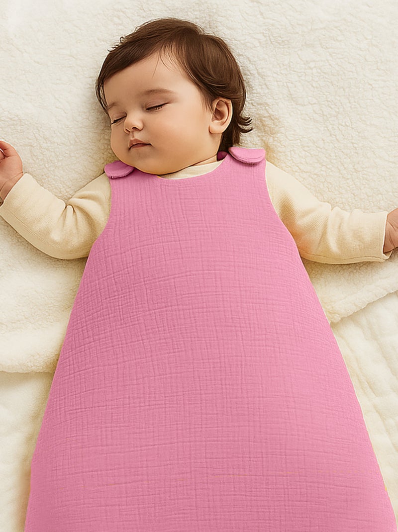 Gigoteuse Hiver en Coton Bio Rose Rose - Kiabi