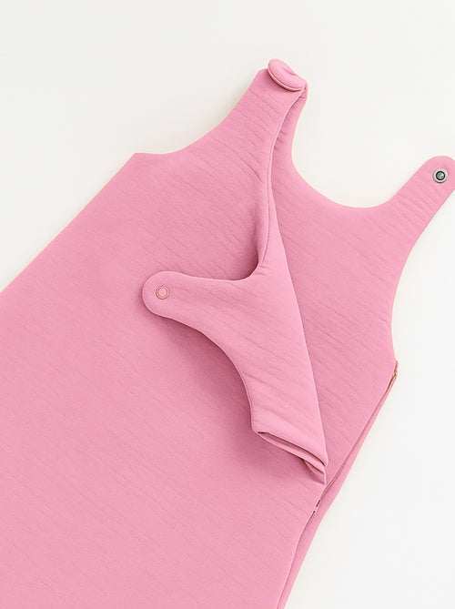 Gigoteuse Hiver en Coton Bio Rose - Kiabi