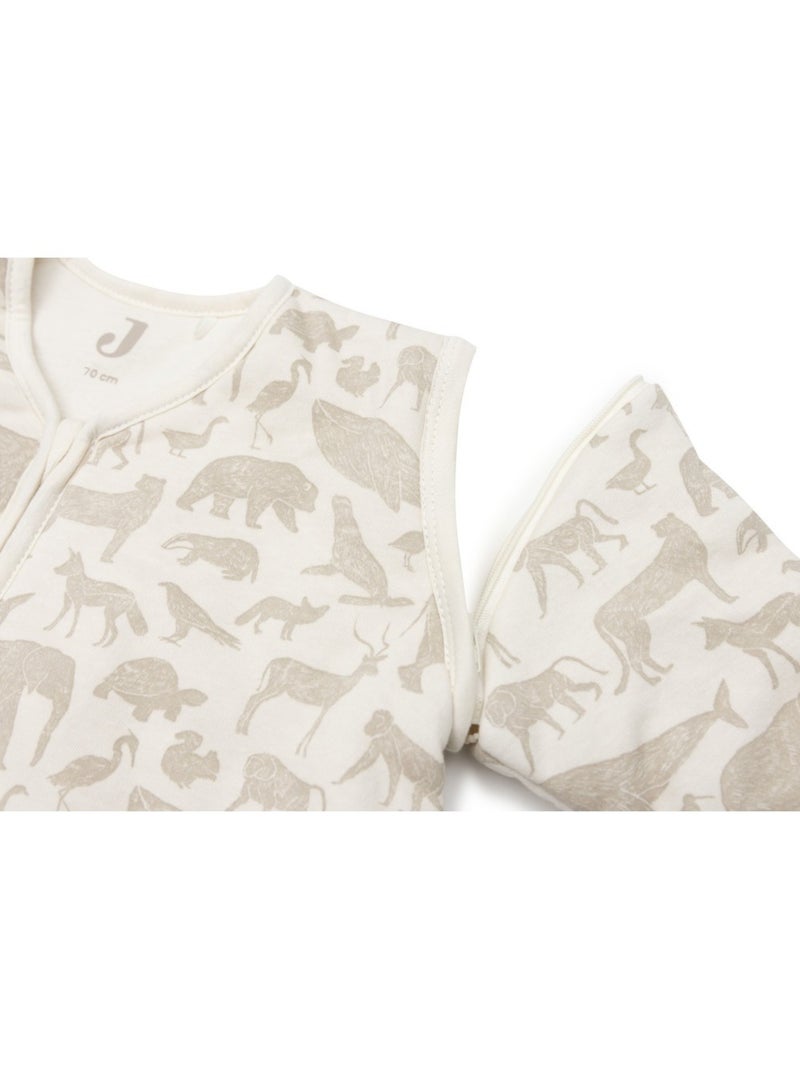 Gigoteuse hiver manches amovibles Animaux TOG3 en coton Beige - Kiabi