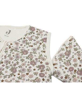 Gigoteuse hiver à manches amovibles Fleurs Retro TOG3 en coton