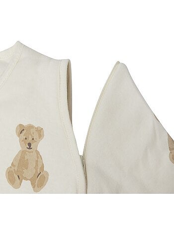 Gigoteuse hiver manches amovibles Teddy Bear TOG 3 en coton