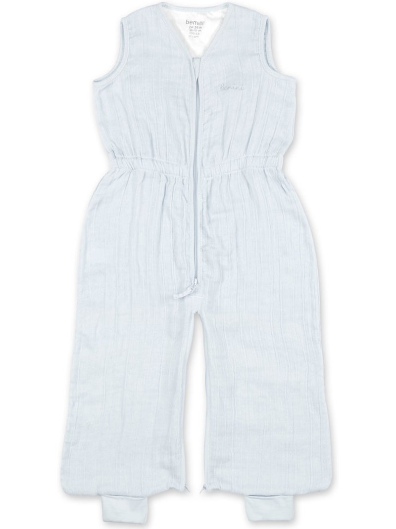Gigoteuse jambes séparables été - TOG 0.5 Gaze douce d'été Bleu - Kiabi