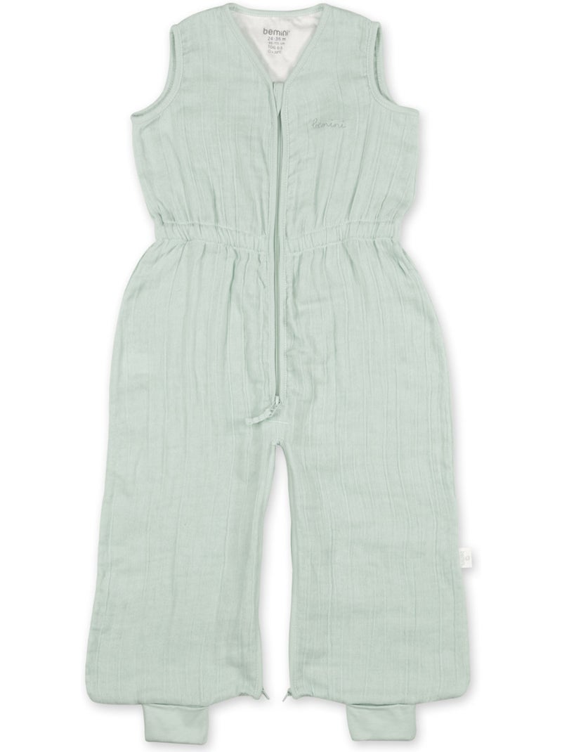 Gigoteuse jambes séparables été  - TOG 0.5 Gaze douce d'été Vert clair - Kiabi