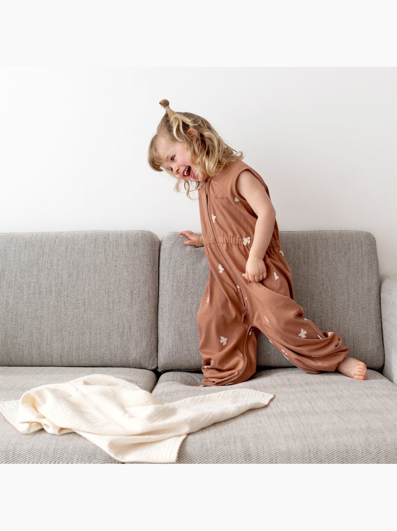 Gigoteuse jambes séparables été - TOG 0.5 Jersey d'été Beige foncé - Kiabi