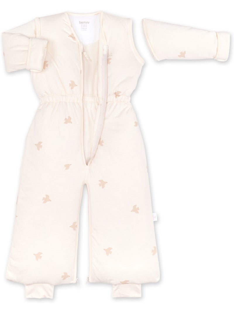 Gigoteuse jambes séparables hiver - tog 2.5 cocon moelleux Beige clair - Kiabi