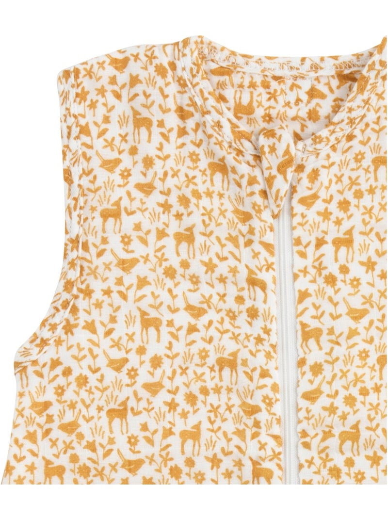 Gigoteuse lange bébé en coton - SAUTHON Blanc Jaune - Kiabi