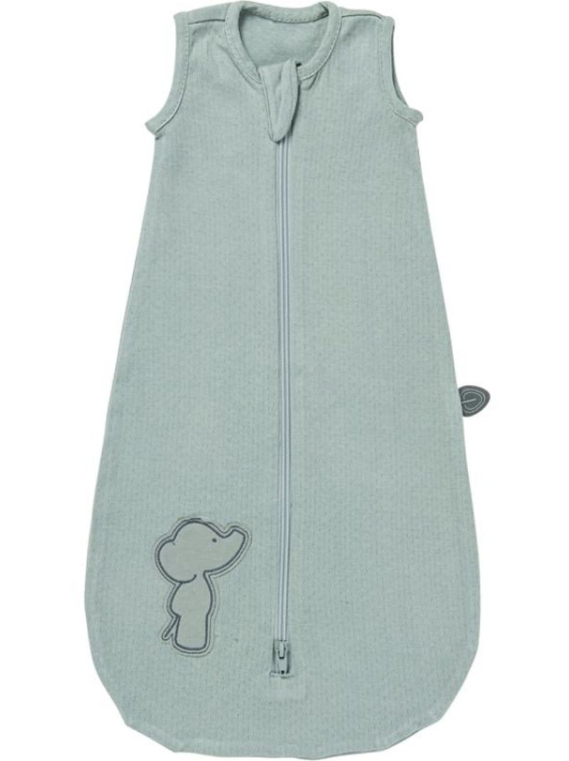 Gigoteuse légère en coton vert sauge Luna & Axel TOG 0,5 (60 cm) Vert - Kiabi