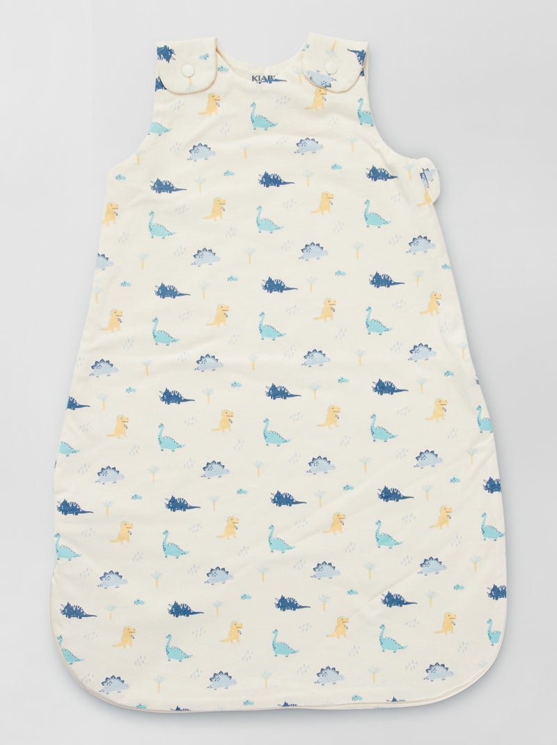 Gigoteuse légère en jersey - TOG 1 Beige 'dino' - Kiabi