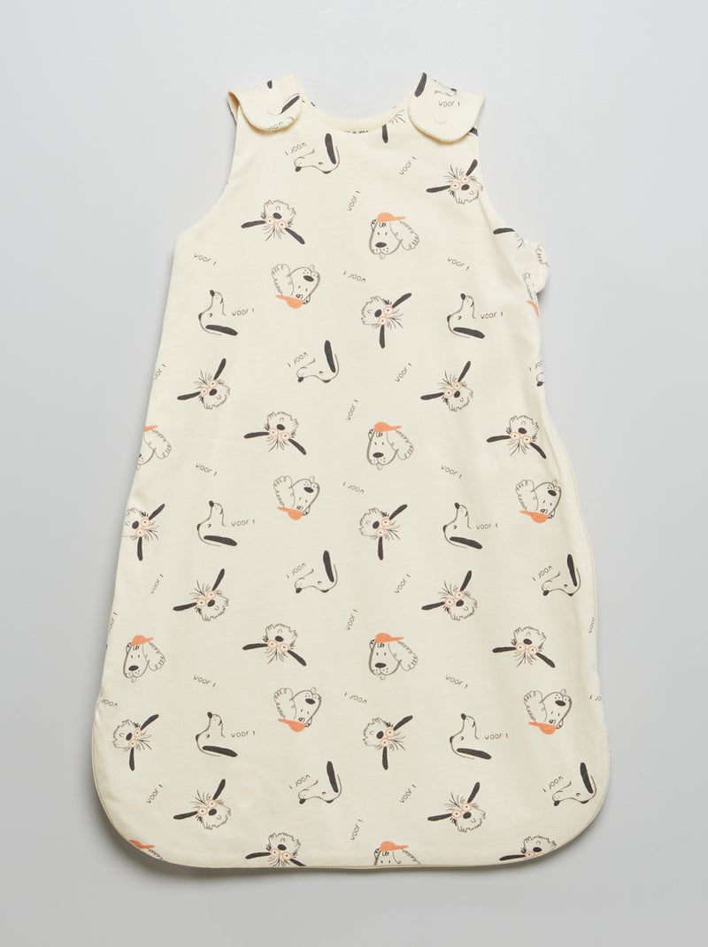 Gigoteuse légère en jersey - TOG 1 Crème - Kiabi