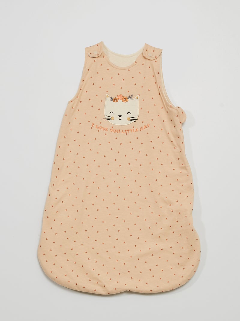 Gigoteuse légère pur coton - TOG 0.5 rose - Kiabi