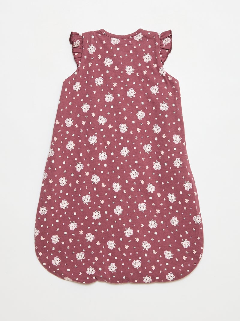 Gigoteuse légère sans manche 'Disney' 'Marie' en coton TOG 1 Rose - Kiabi