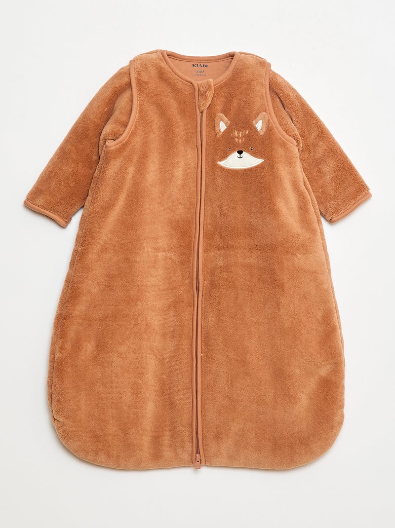 Gigoteuse manches amovibles Marron - Kiabi