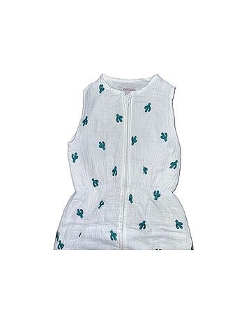 Gigoteuse Mousseline Légère "CACTUS" LES CHATOUNETS