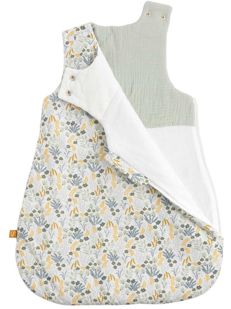 Gigoteuse naissance en coton imprimé - SAUTHON Blanc Multicolore - Kiabi