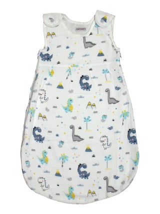 Gigoteuse Naissance Mousseline "DINO" LES CHATOUNETS