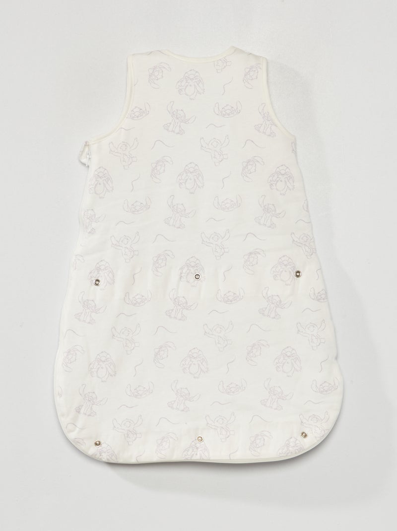 Gigoteuse ouatinée avec manches longues TOG 2 Blanc - Kiabi