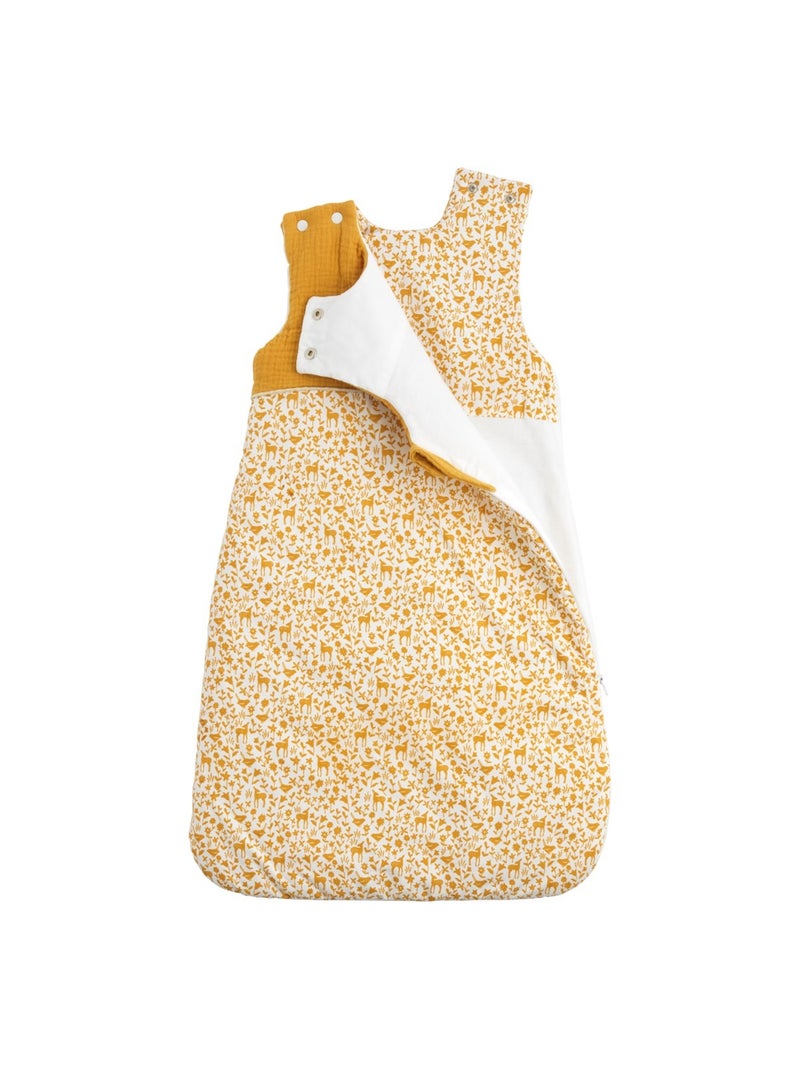 Gigoteuse ouatinée bébé en coton - SAUTHON Blanc Jaune - Kiabi