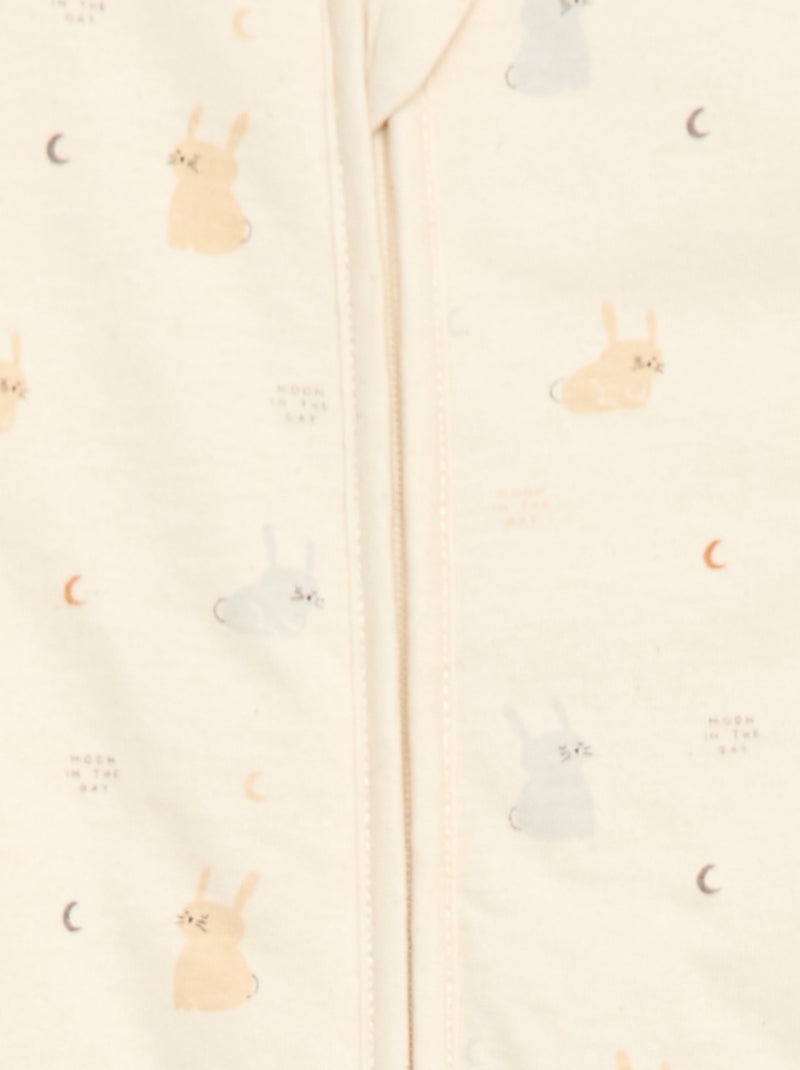 Gigoteuse ouatinée sans manches TOG 2 Beige - Kiabi