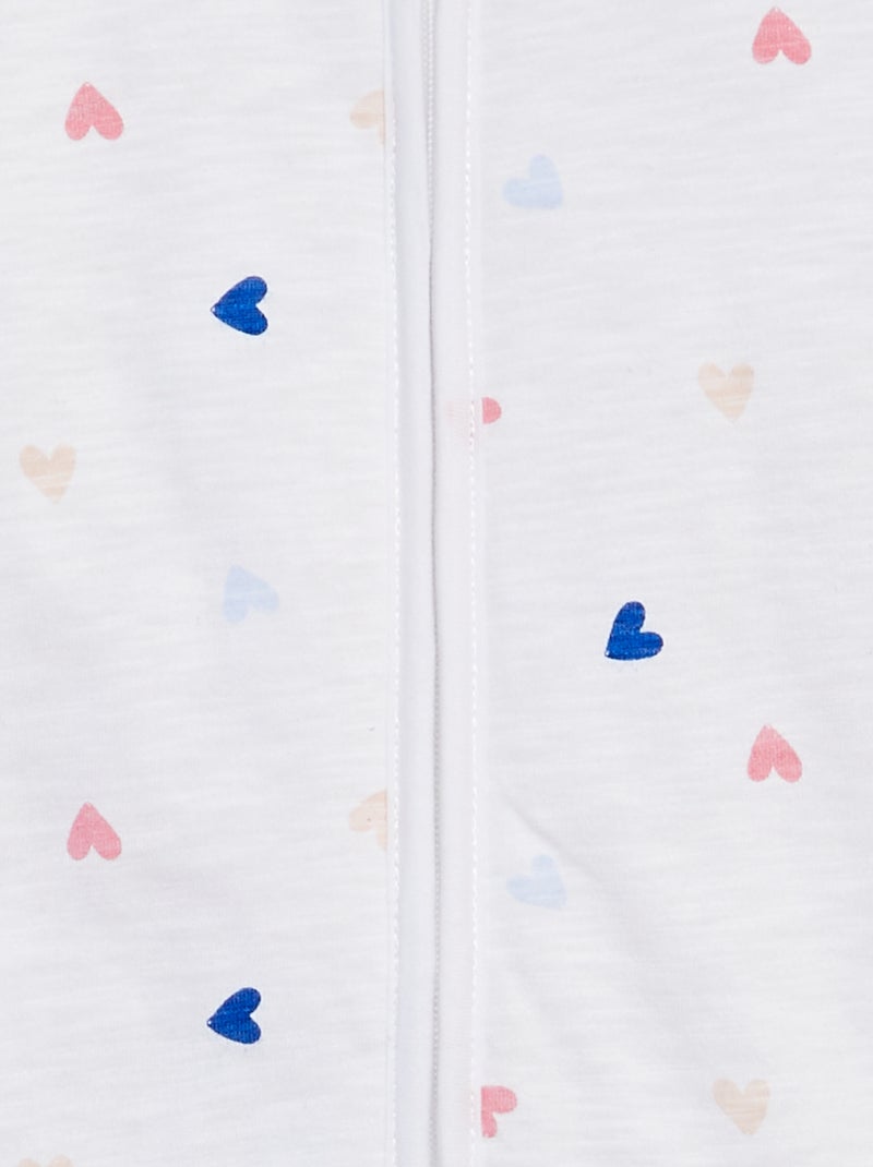 Gigoteuse ouatinée sans manches TOG 2 Blanc - Kiabi