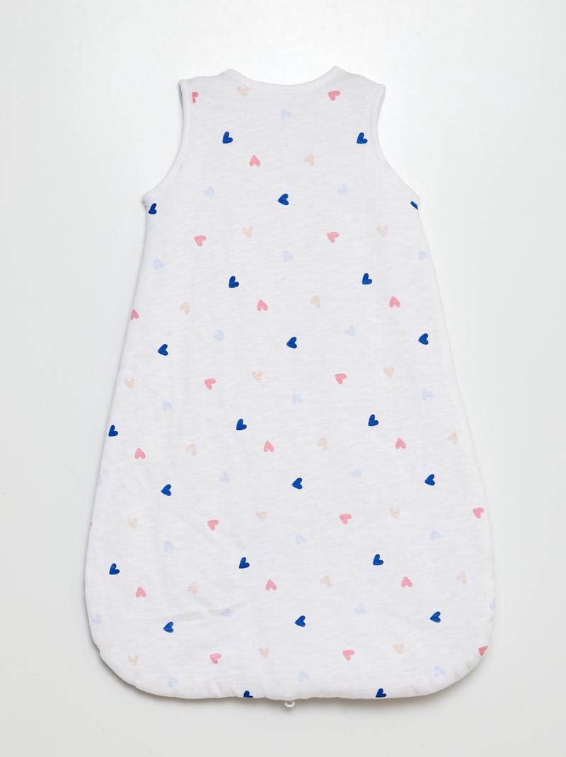 Gigoteuse ouatinée sans manches TOG 2 Blanc - Kiabi