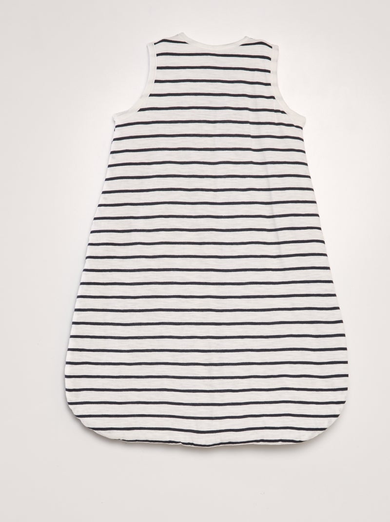 Gigoteuse ouatinée sans manches TOG 2 Marinière - Kiabi