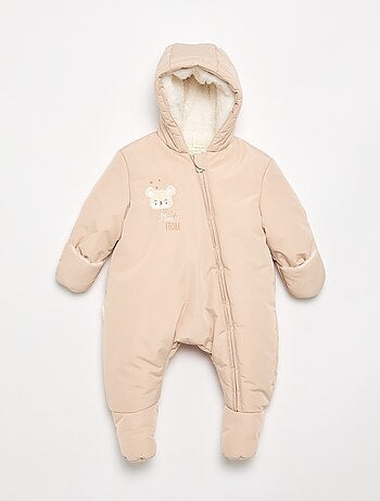 Gigoteuse 'Petit Béguin' avec pieds, gants et capuche