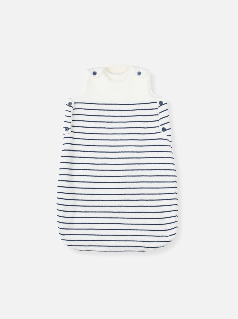 Gigoteuse point mousse Blanc Bleu - Kiabi