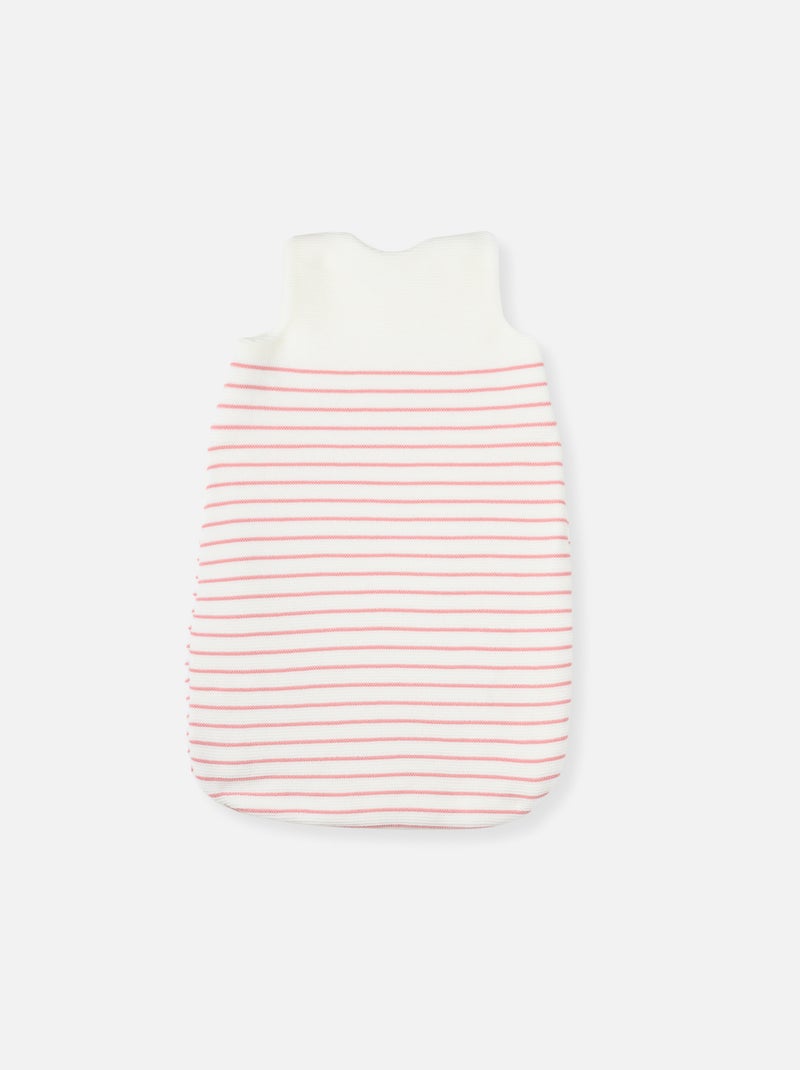 Gigoteuse point mousse Blanc Rose - Kiabi