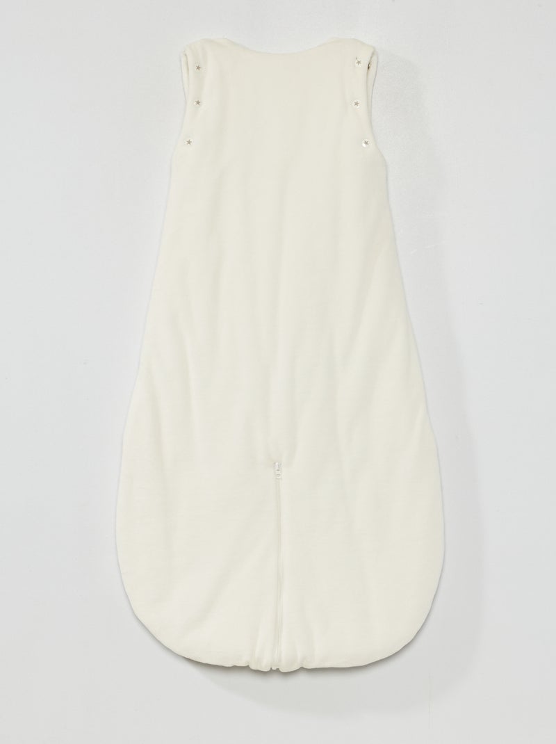 Gigoteuse polaire 'Petit Beguin' Blanc - Kiabi