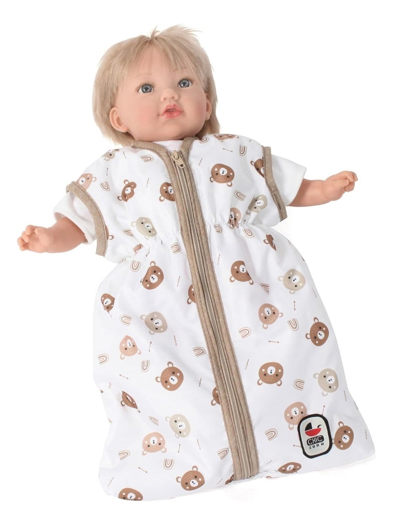 Gigoteuse pour poupées avec oursons Beige - Kiabi