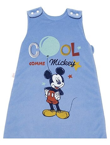 Gigoteuse réglable 6-36 mois en velours - Mickey Cool