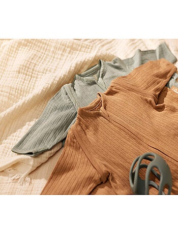 Gigoteuse ronde de naissance avec manches amovibles