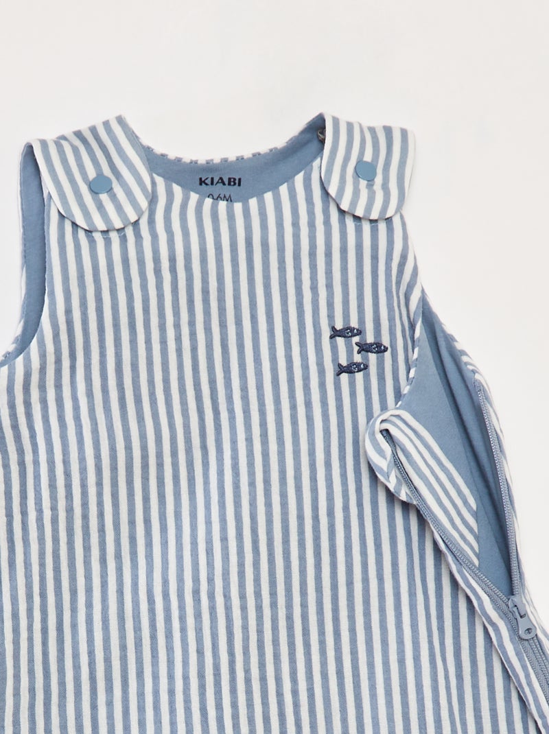 Gigoteuse sans manches avec imprimé - TOG 1 BLEU - Kiabi