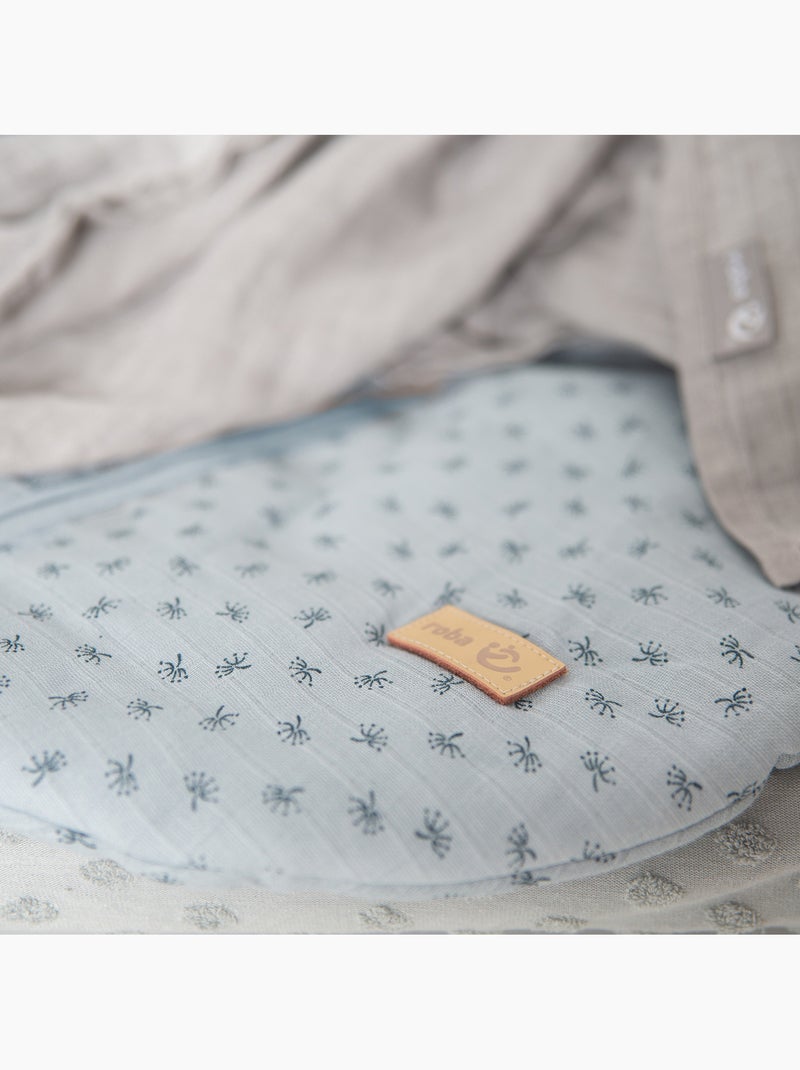 Gigoteuse sans manches en coton Bio 'Roba lil planet' Bleu clair - Kiabi