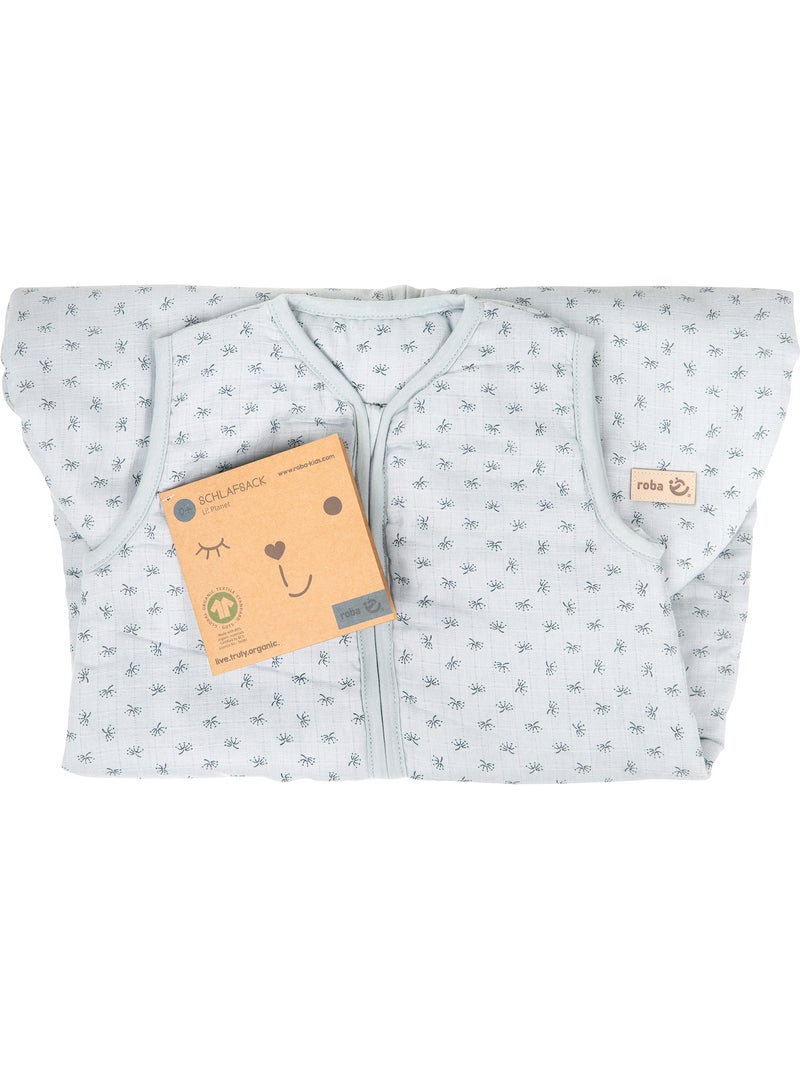 Gigoteuse sans manches en coton Bio 'Roba lil planet' Bleu clair - Kiabi