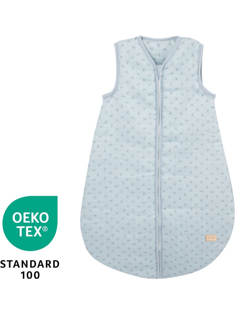 Gigoteuse sans manches en coton Bio 'Roba lil planet' Bleu clair - Kiabi