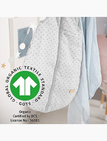 Gigoteuse sans manches en coton Bio 'Roba lil planet'