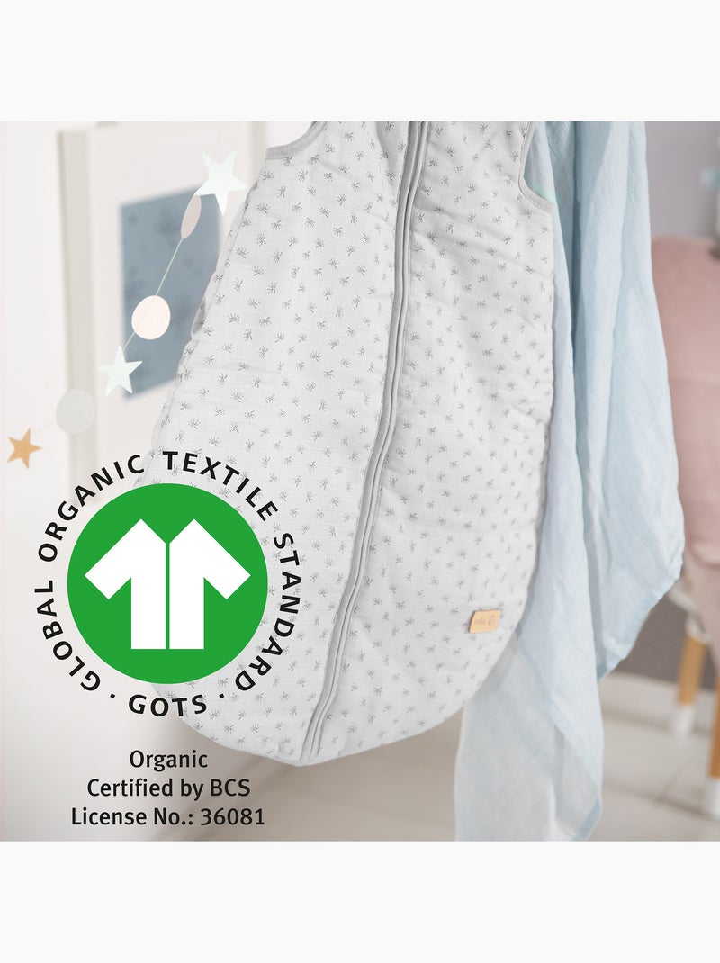 Gigoteuse sans manches en coton Bio 'Roba lil planet' Gris clair - Kiabi