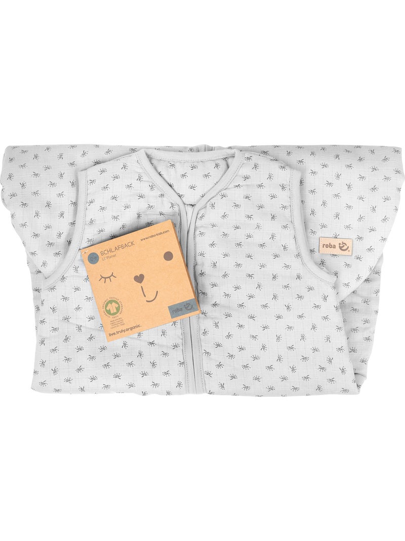 Gigoteuse sans manches en coton Bio 'Roba lil planet' Gris clair - Kiabi