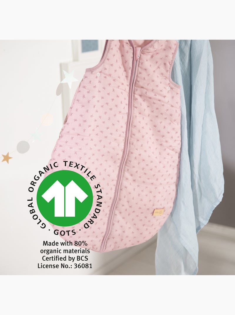Gigoteuse sans manches en coton Bio 'Roba lil planet' Rose - Kiabi
