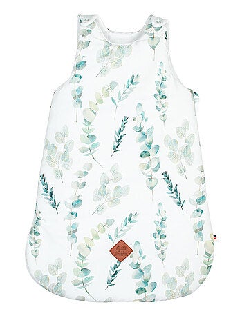 Gigoteuse sans manches en coton, Eucalyptus SEVIRA KIDS