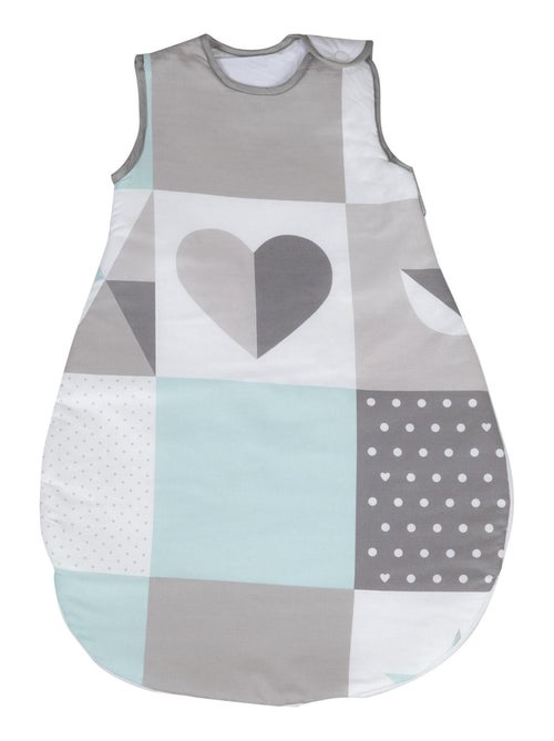 Gigoteuse sans manches en coton TOG 2 imprimée 'Happy Patch' - ROBA - Kiabi