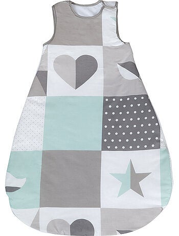 Gigoteuse sans manches en coton TOG 2 imprimée 'Happy Patch' - ROBA