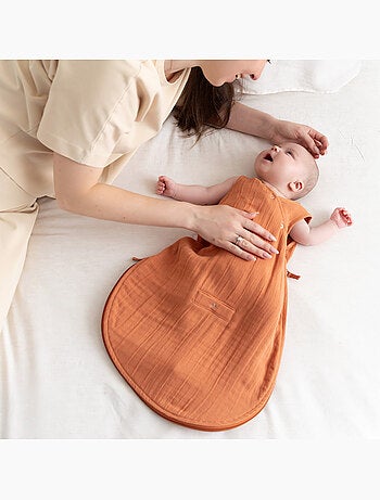 Gigoteuse sans manches été - TOG 0.5 Gaze douce d'été