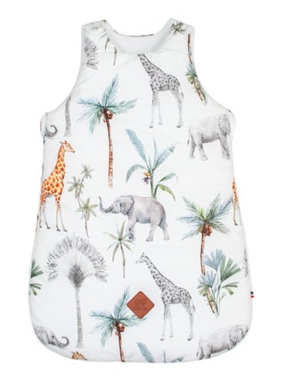 Gigoteuse sans manches TOG 2 satin de coton, Safari SEVIRA KIDS