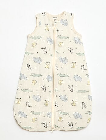 Gigoteuse sans manches zippée en coton TOG 2
